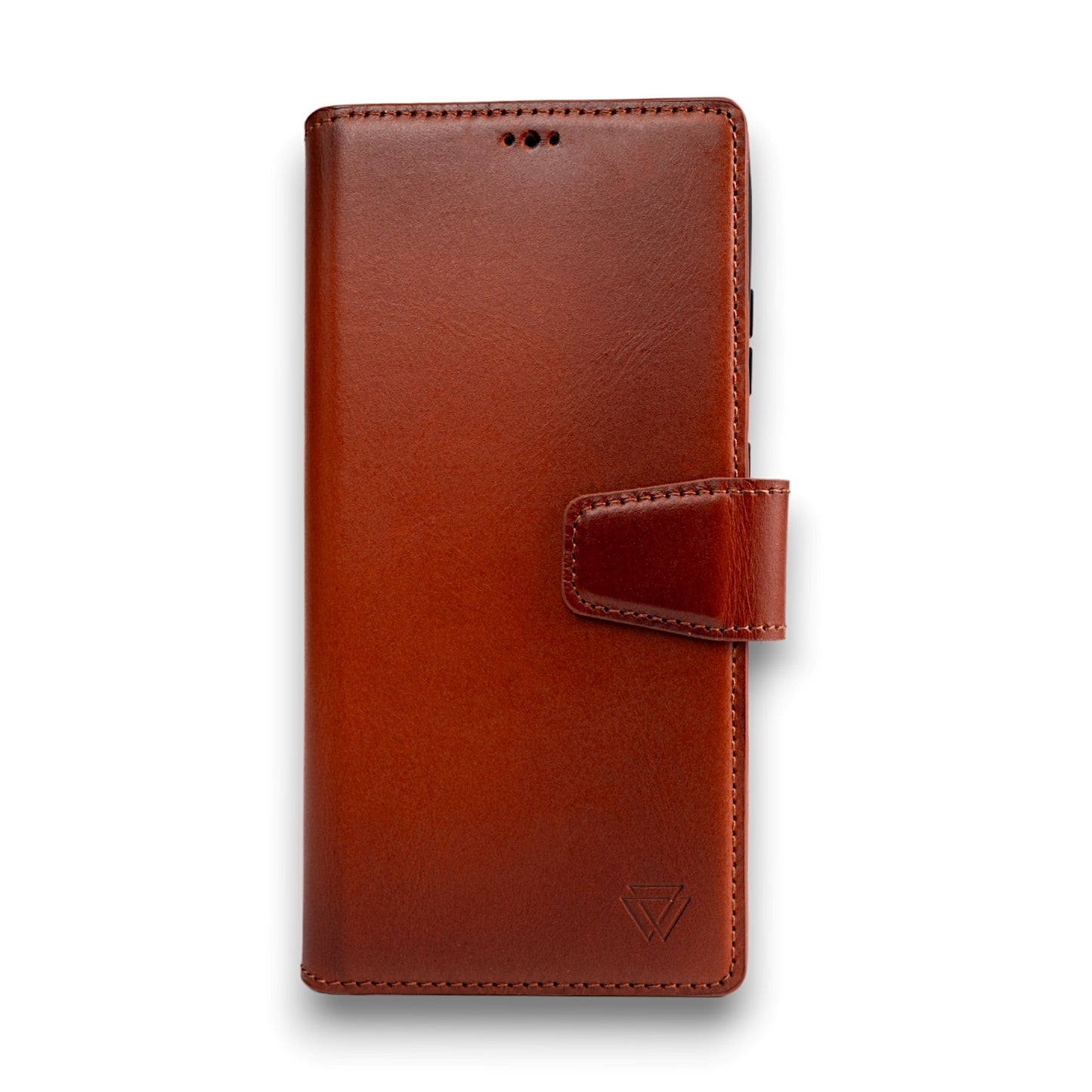 Wachikopa Genuine Leather Magic Bookcase 2 in 1 for Samsung S24 Ultra Red