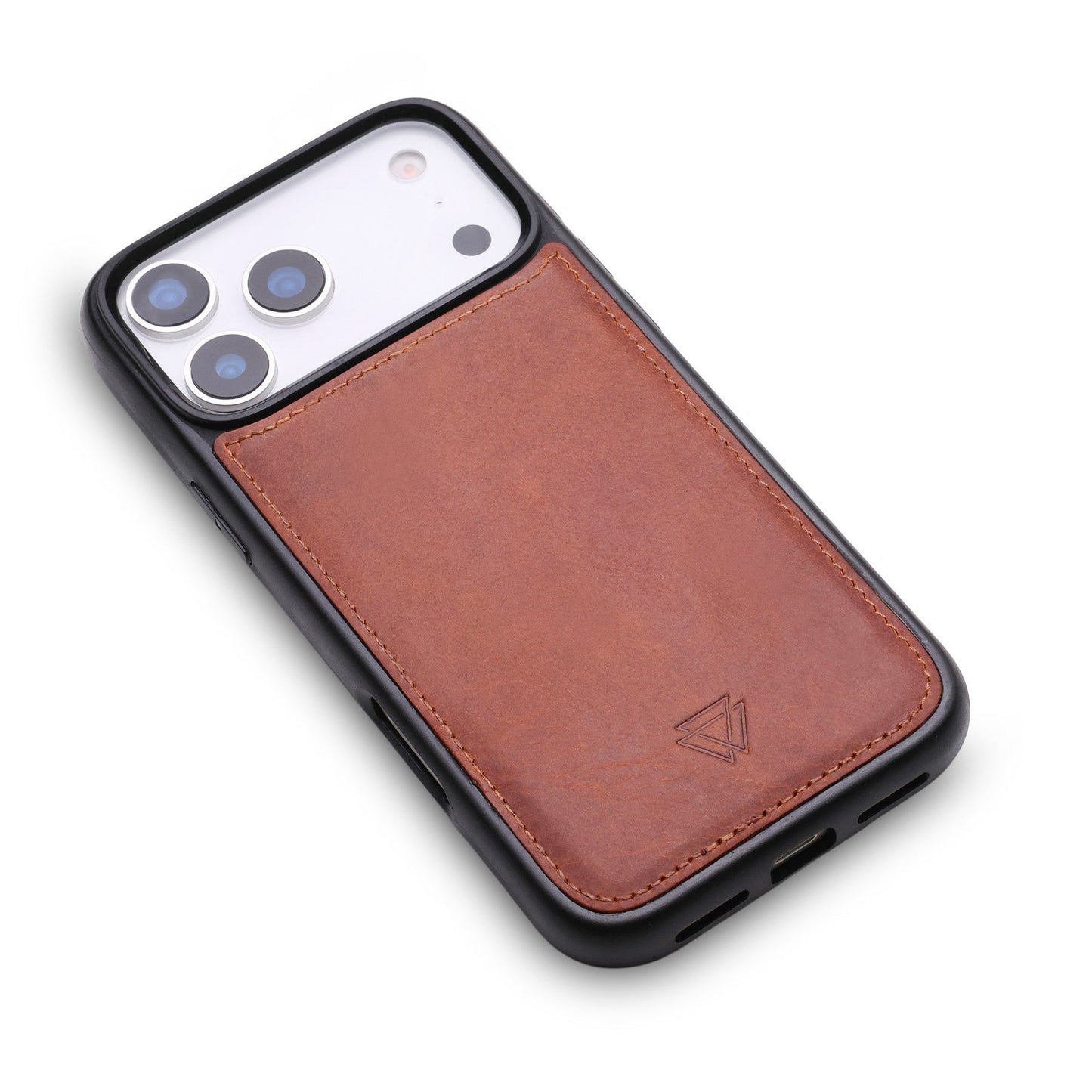 Wachikopa Leather Magic Book Case 2 in 1 for iPhone 17 Pro Max Brick